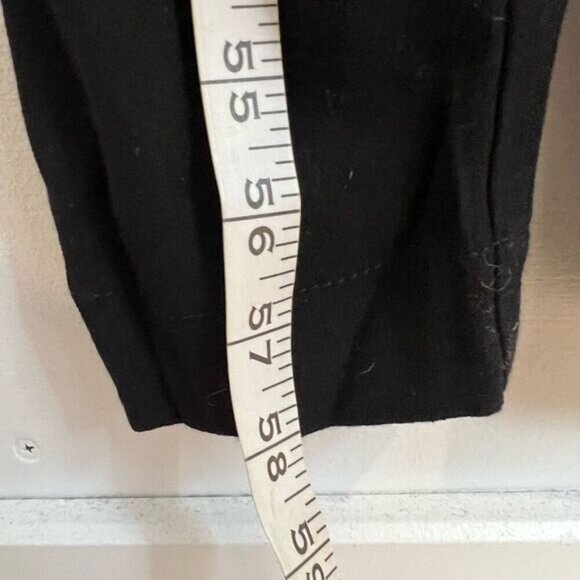 Zara Womens TRF Black Ribbed Jumpsuit Sleeveless Size Small Pockets One Piece - Picture 8 of 11